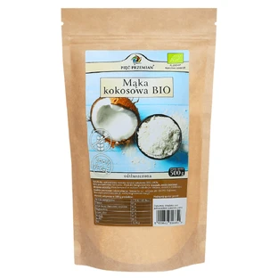Farina di cocco biologica senza glutine 500g FIVE CHANGES