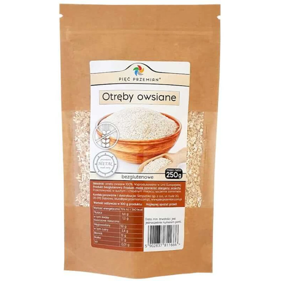 Glutenvrije haverzemelen 250g FIVE CHANGES