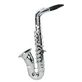 Metalen 8-toons saxofoon, +3 jaar, Reig