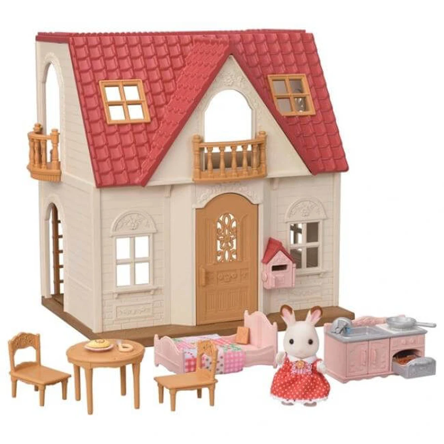 Red Roof Cosy Cosy Cottage Sylvanian Families, +3 Jahre, Epoche