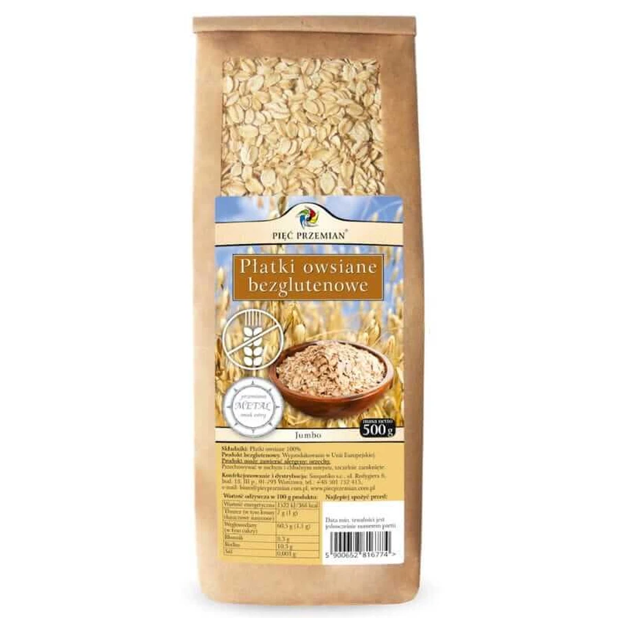 JUMBO gluten-free oatmeal 500g FIVE CHANGES
