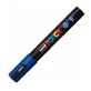 Marker acrilic PC-5M Medium, Albastru 33, Posca