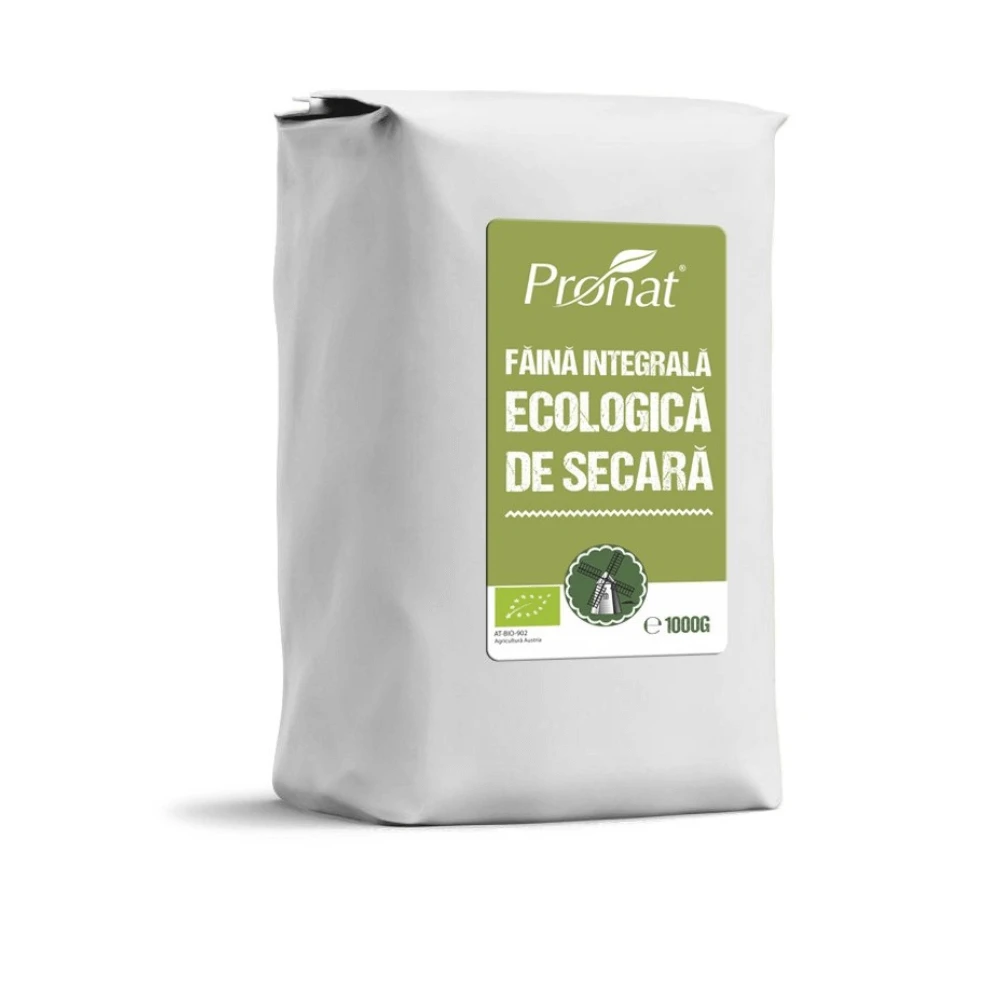 Biologisch wit roggemeel, 1 kg, Pronat