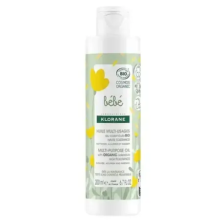 Biologische multifunctionele olie, 200 ml, Klorane Bebe