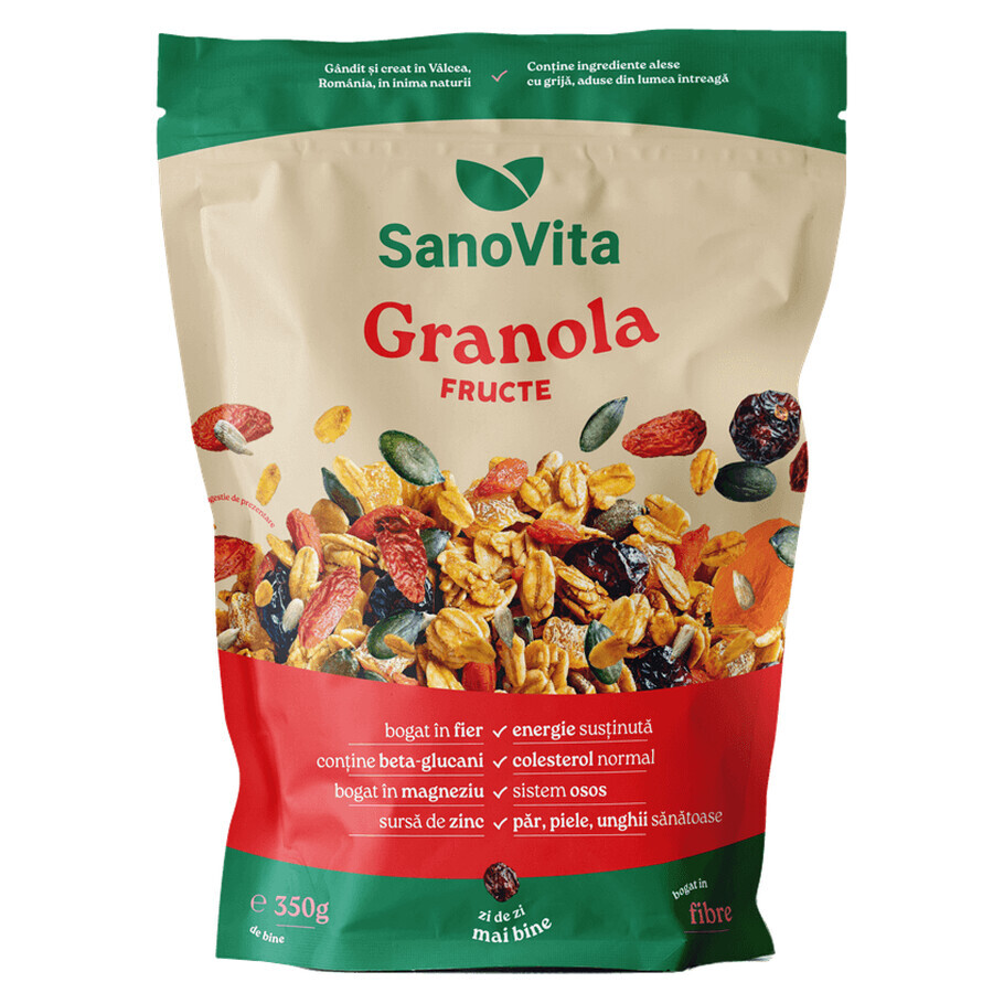 Granola met fruit, 350 g, Sanovita