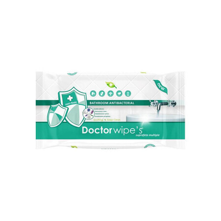 Doctor Wipe's antibacteriële oppervlaktedoekjes, 48 stuks, Doctor Wipe's