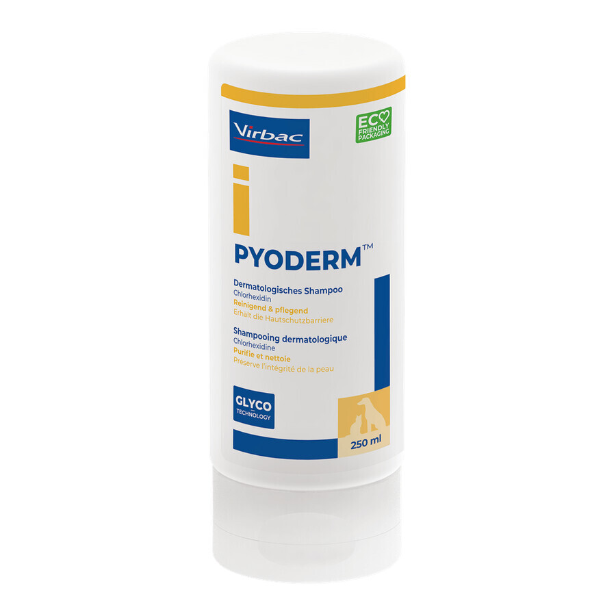 Dermatologische shampoo voor honden en katten Pyoderm, 250 ml, Virbac