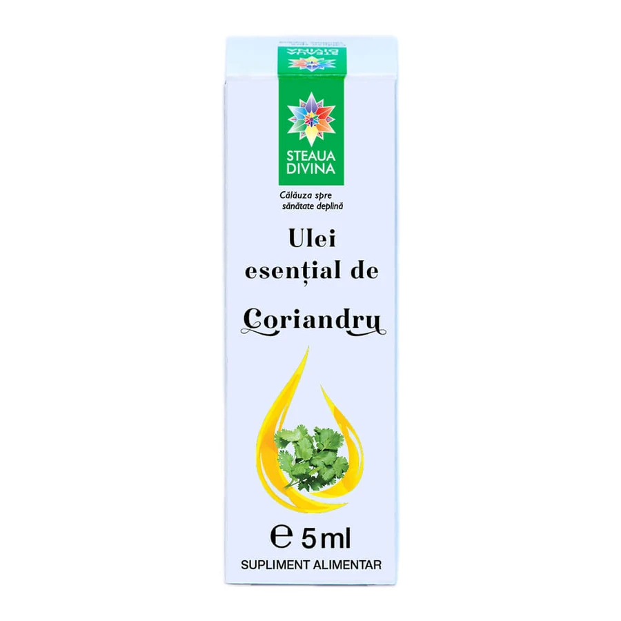 Coriander essential oil, 5 ml, Divine Star