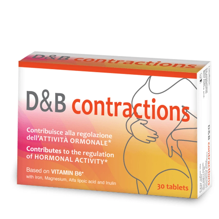 D&B Contractions, 30 tablets, Gricar