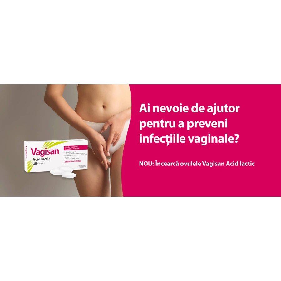 Vaginale capsules met melkzuur Vagisan, 7 stuks, Vagisan