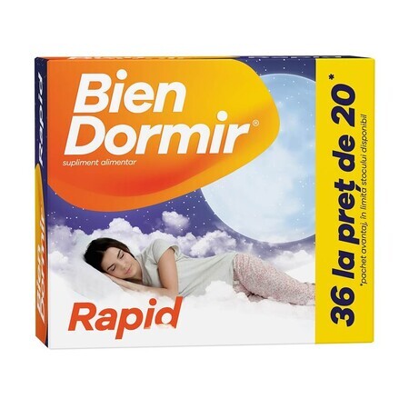 Fast Sleep Well, 36 gélules pour 20, Fiterman Pharma