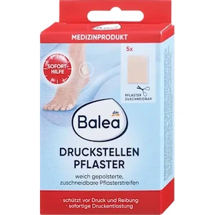 Balea Patches voor gebieden met drukpunten, 5 stuks