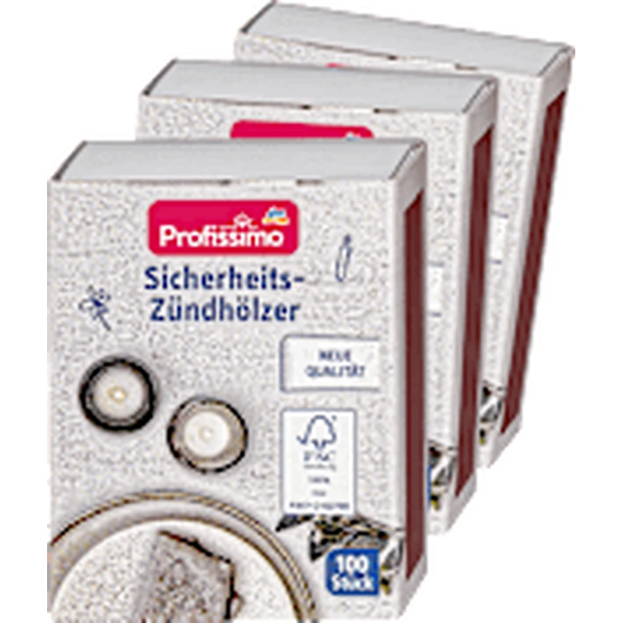 Profissimo veiligheidslucifers, 300 stuks