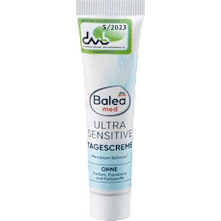 Balea med Sensitive Tagescreme, 15 ml