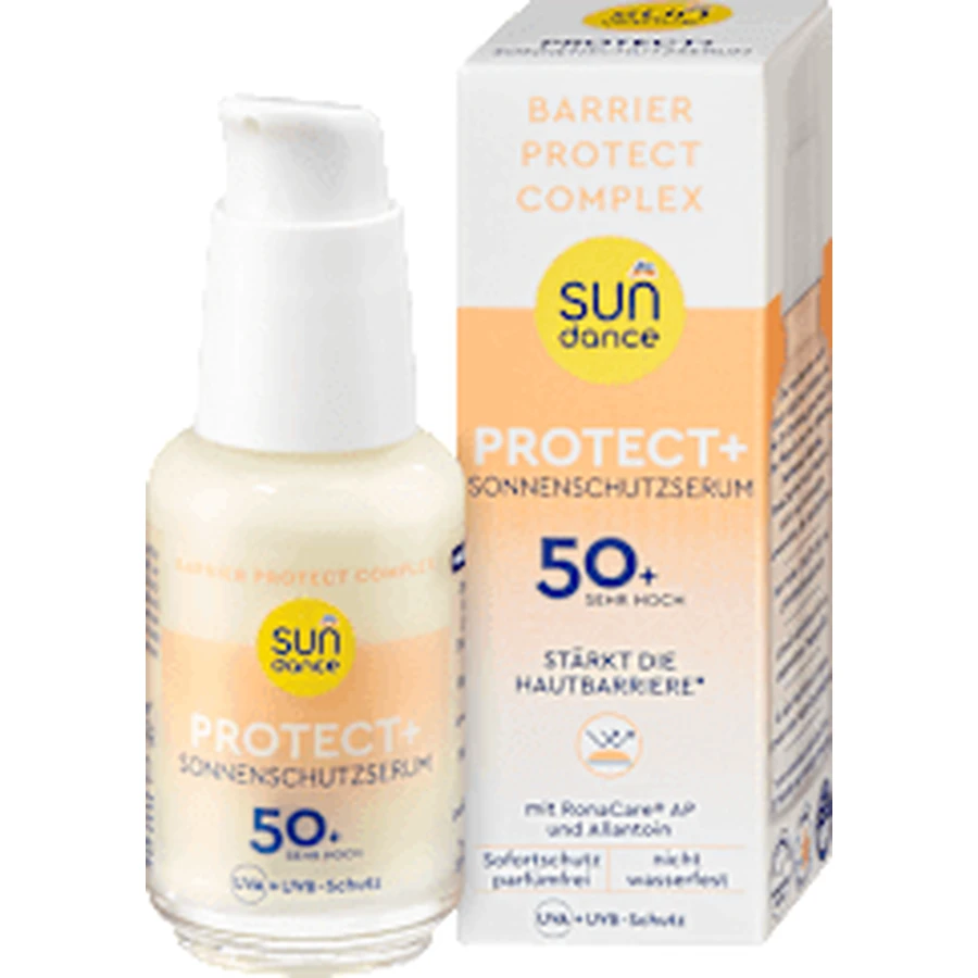 SUNDANCE Suero Protector Solar Protect+ SPF50+, 30 ml