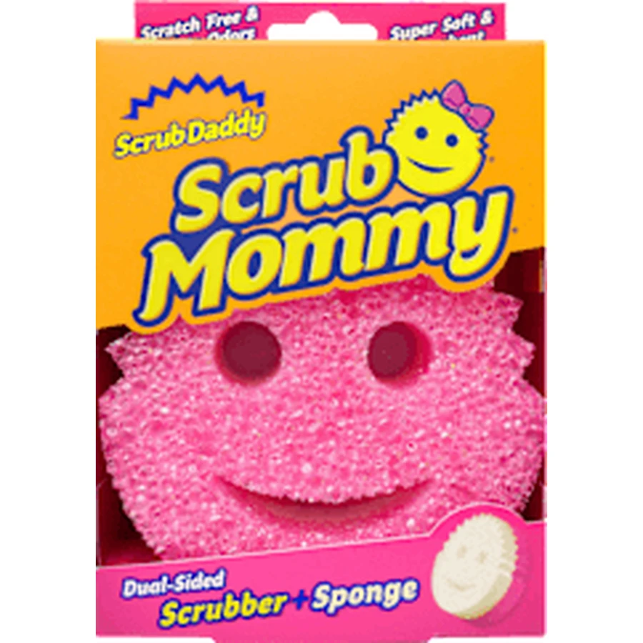 Scrub Daddy Limpiador de platos rosa, 1 ud.