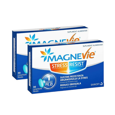 Magnevie Stress Resist, 2 x 30 tablets, Sanofi