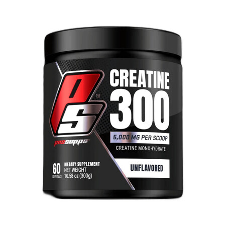 Creatine without flavor, 300 g, Prosupps