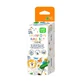 Numbering roller set with 4 wax crayons Subacvatic Safari - Haku Yoka, +3 years, 2 meters, Avenir