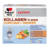 Kollagen 11000 Plus Kurkuma + Gember, 30 flacons, Doppelherz
