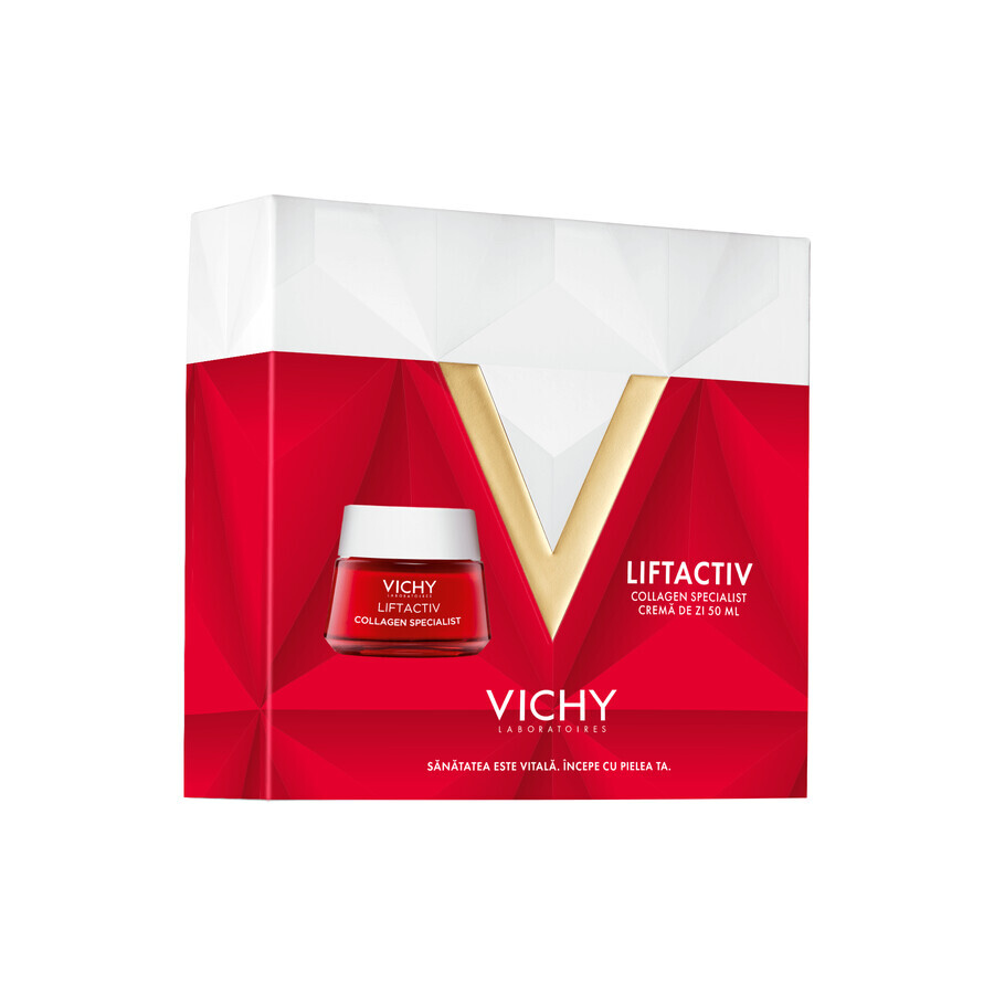 Kit Liftactiv Specialist Crème de jour au collagène, 50 ml, Vichy