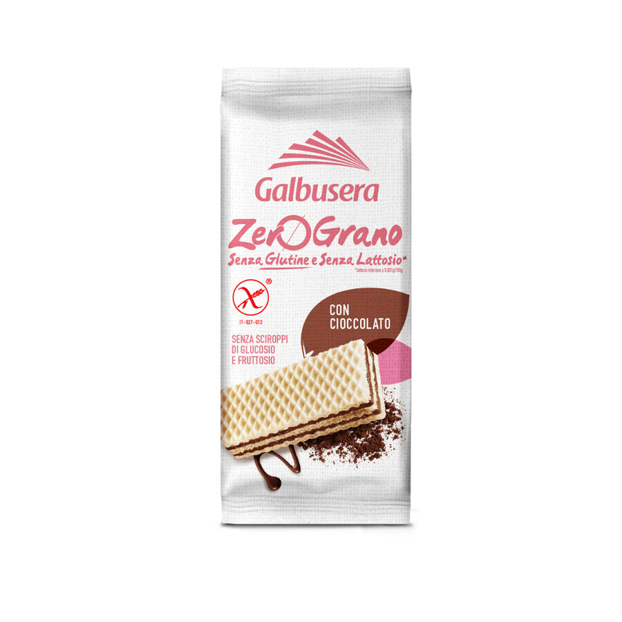 Wafel met glutenvrije chocolade, 45 g, Galbusera