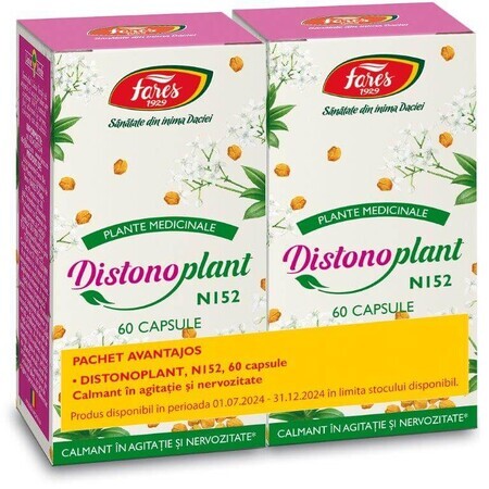 Distonoplant pakket, N152, 2x60 capsules, Fares