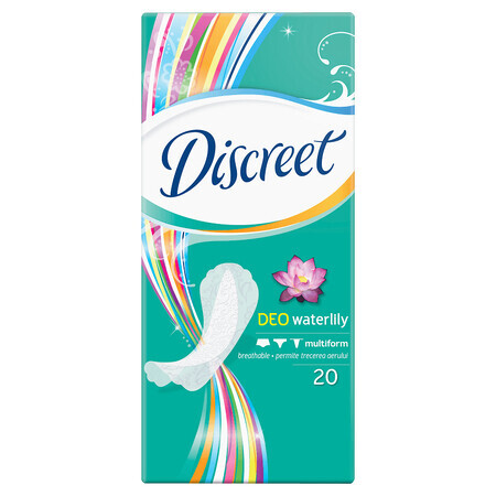 Descreet Deo Waterlelie Absorberend, 20 st, P&amp;G