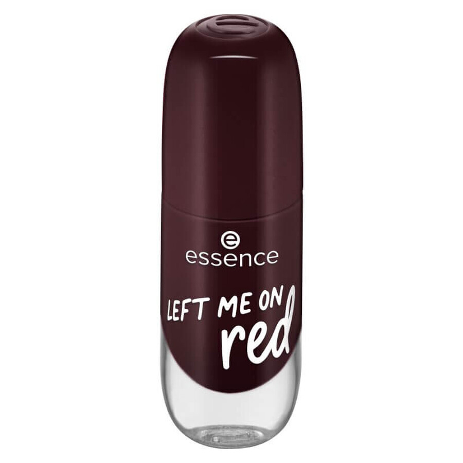 Lac pentru unghii gel 72 Left Me On Red Gel Nail Colour, 8 ml, Essence