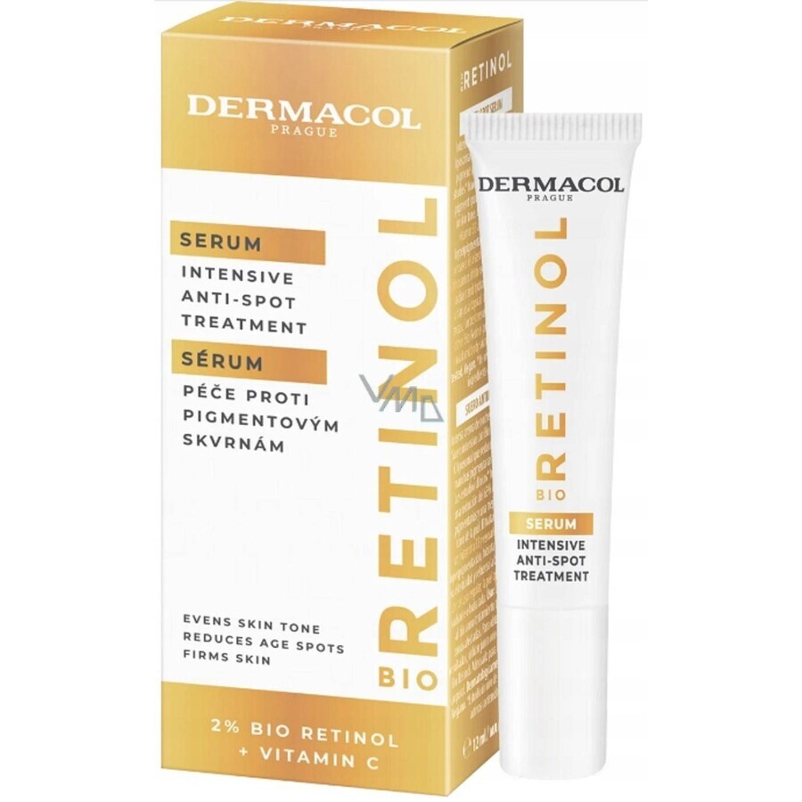 Dermacol Bio Retinol ser pentru pete pigmentare 1×12 ml, ser