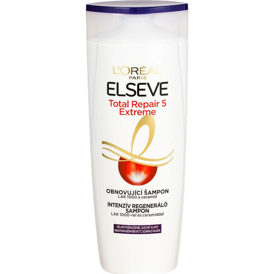 ELSÉVE TOTAL REPAIR EXTREME SHAMPOO 1×250 ml, herstellende shampoo