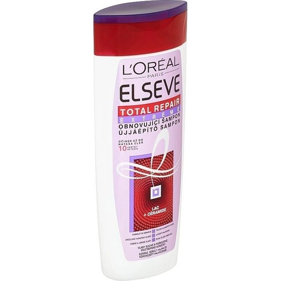 ELSÉVE TOTAL REPAIR EXTREME SHAMPOO 1×250 ml, herstellende shampoo