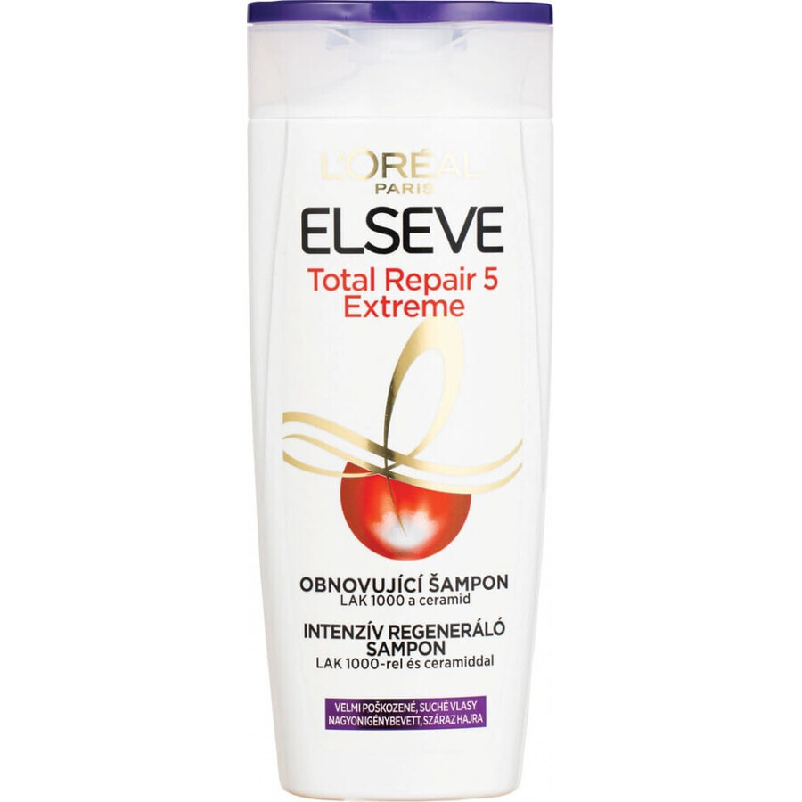 ELSÉVE TOTAL REPAIR EXTREME SHAMPOO 1×250 ml, herstellende shampoo