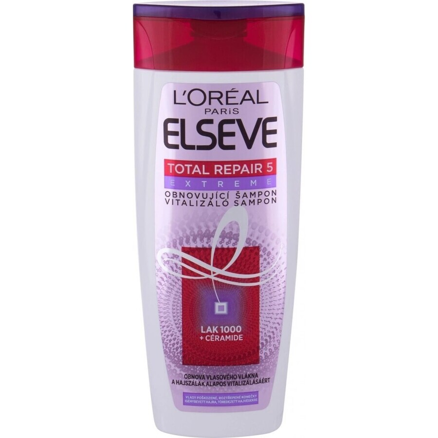 ELSÉVE TOTAL REPAIR EXTREME SHAMPOO 1×250 ml, herstellende shampoo