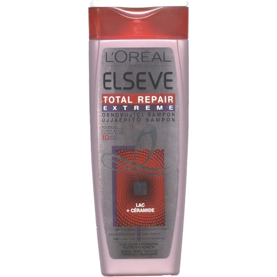 ELSÉVE TOTAL REPAIR EXTREME SHAMPOO 1×250 ml, herstellende shampoo