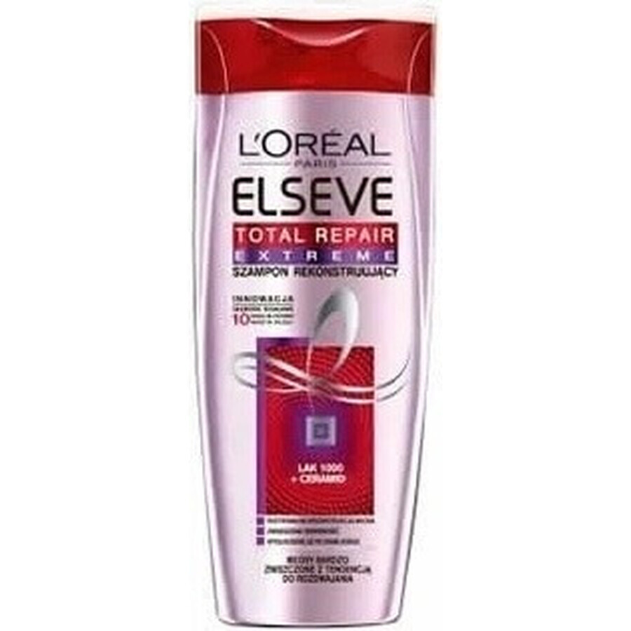 ELSÉVE TOTAL REPAIR EXTREME SHAMPOO 1×250 ml, herstellende shampoo