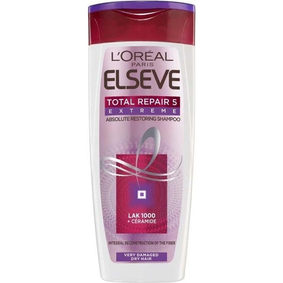 ELSÉVE TOTAL REPAIR EXTREME SHAMPOO 1×250 ml, herstellende shampoo