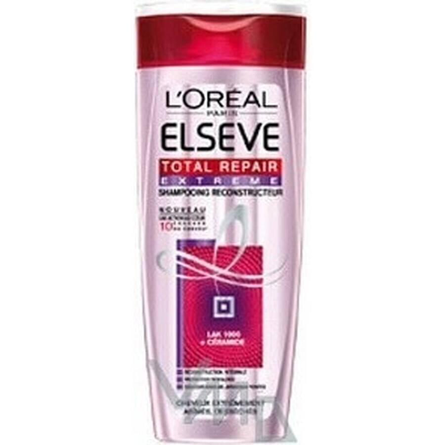 ELSÉVE TOTAL REPAIR EXTREME SHAMPOO 1×250 ml, herstellende shampoo