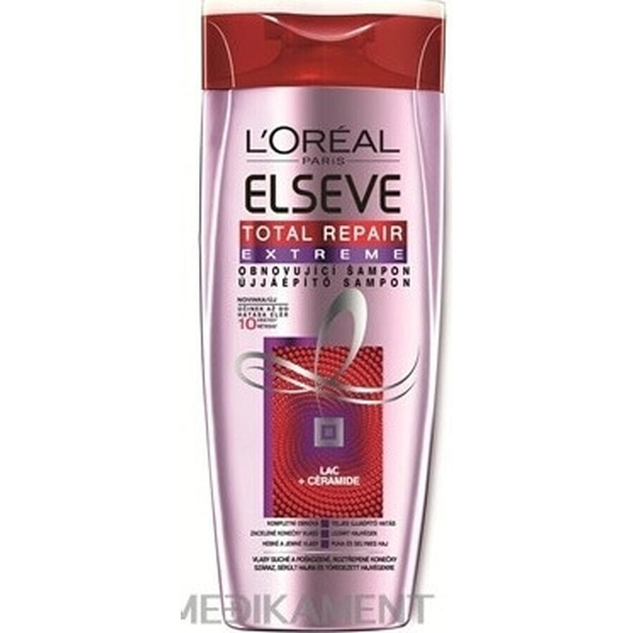 ELSÉVE TOTAL REPAIR EXTREME SHAMPOO 1×250 ml, herstellende shampoo