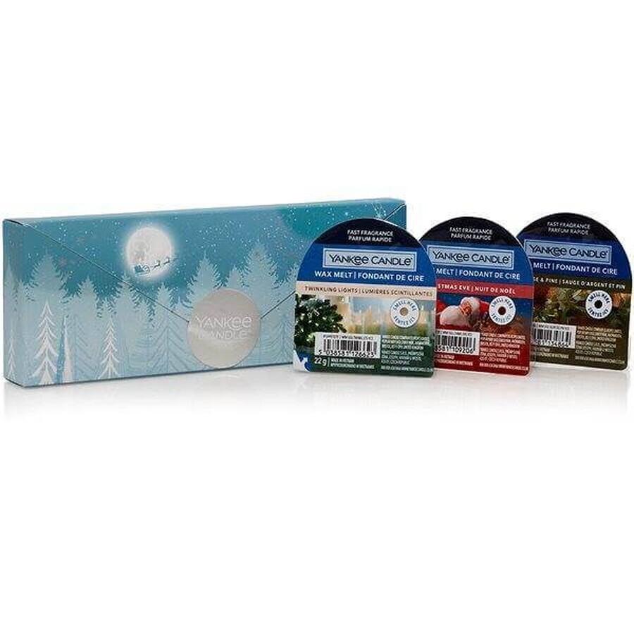 Yankee Candle Set de Regalo 3x Cera Perfumada 1×1 ud, set de regalo