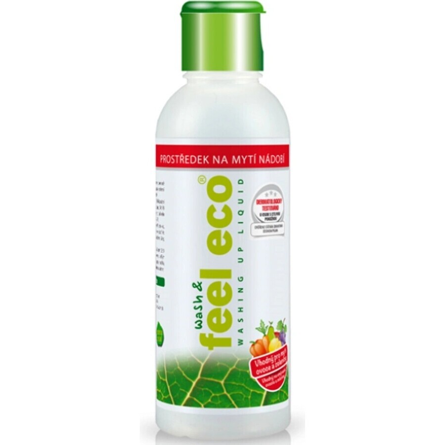 Feel Eco Afwasmiddel Framboos 1×1000 ml, afwasmiddel