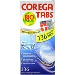 COREGA BIO Tabs 1x136 stuks, tabletten voor gebitsreiniging