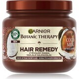 Garnier Botanic Therapy Rimedio per capelli Latte di cacao Macadamia Latte di cacao Macadamia 1×340 ml, maschera nutriente per capelli secchi 340 ml