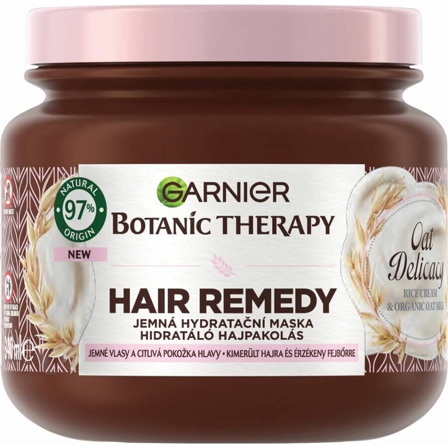 Garnier Botanic Therapy Hair Remedy Coco Milk Macadamia Coco Milk Macadamia 1×340 ml, masque nourrissant pour cheveux secs 340 ml