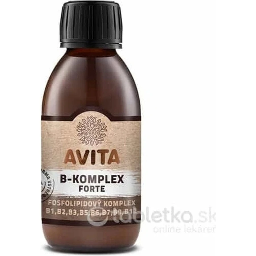 AVITA B-COMPLEX FORTE 1×200 ml, complexe phospholipidique