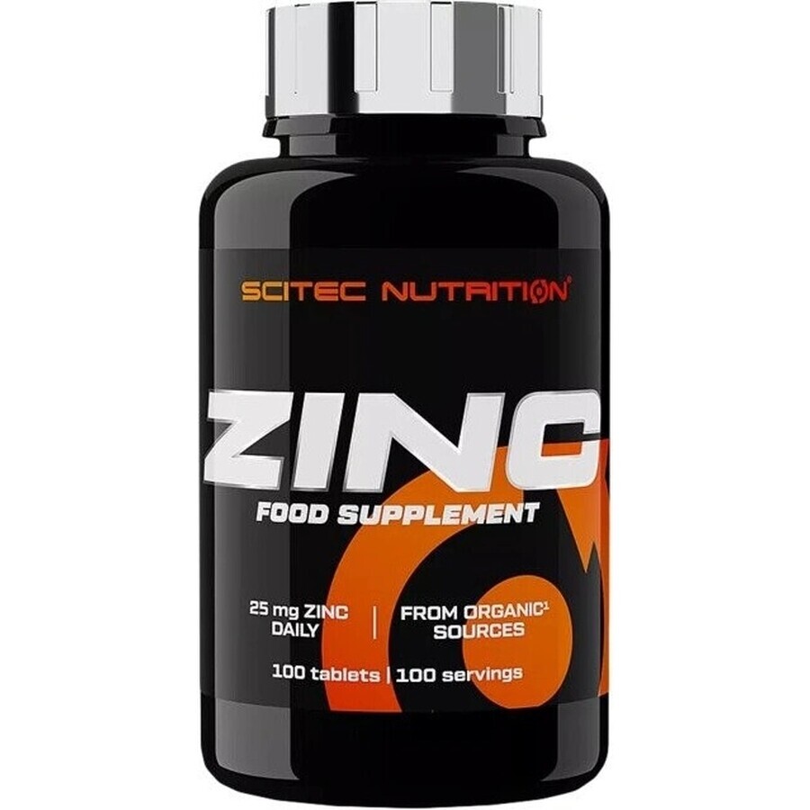 Scitec Nutrition Zink 1×100 tbl, voedingssupplement