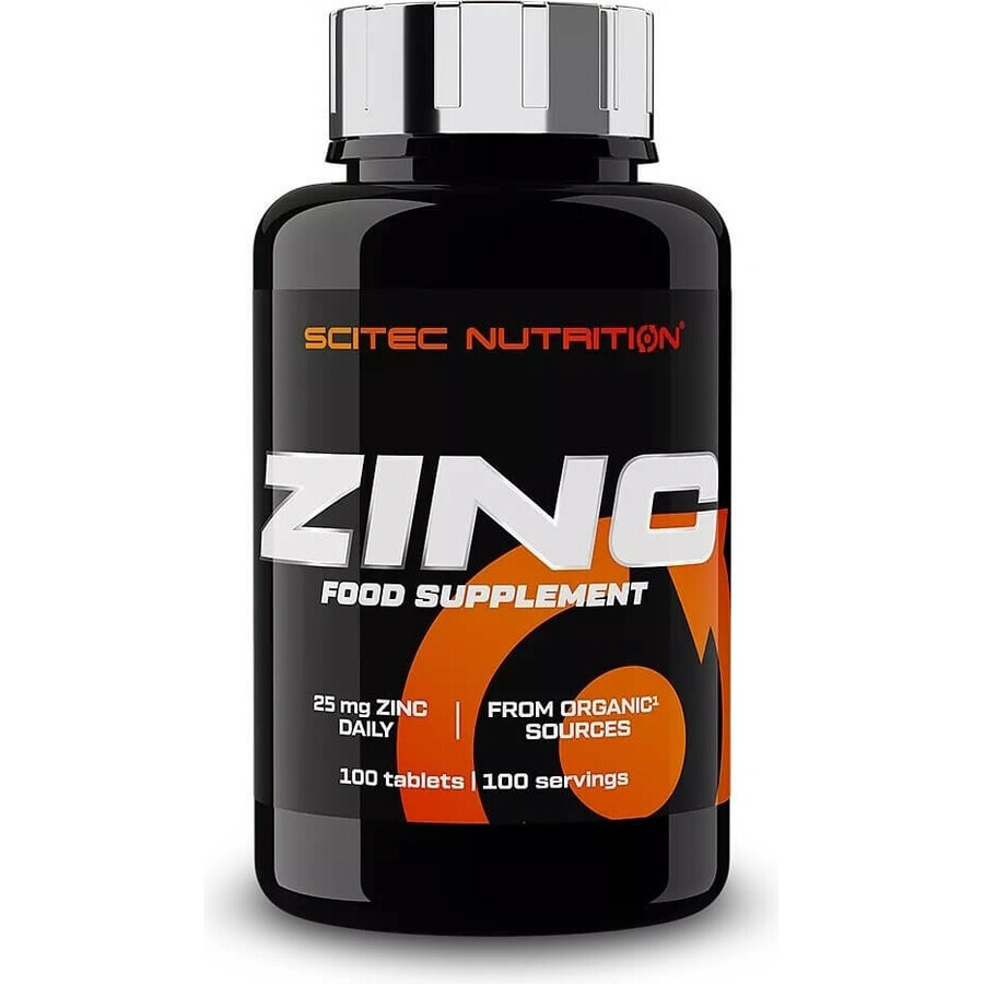 Scitec Nutrition Zink 1×100 tbl, voedingssupplement