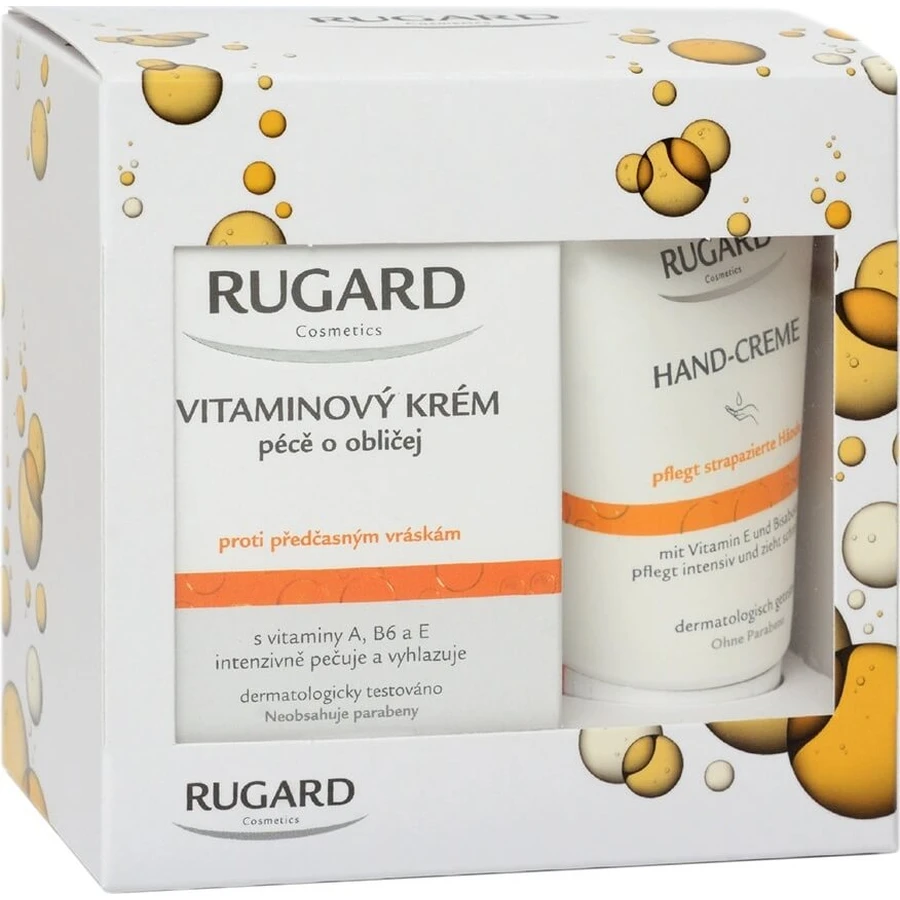 RUGARD krem witaminowy 100 ml + krem do rąk 50 ml GRATIS 1×1 szt, zestaw: ceny i cechy