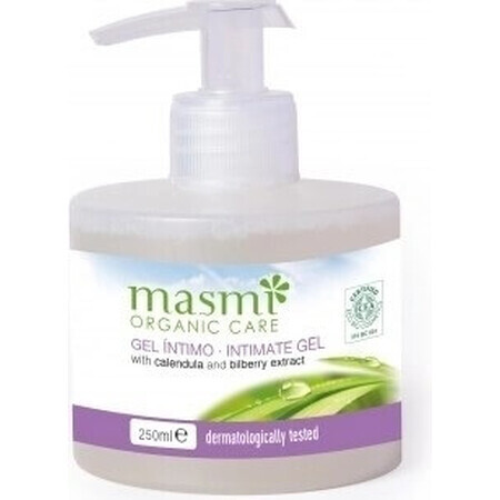 Masmi Intimate biologische douchegel met essentiële lavendelolie 1×250 ml, douchegel