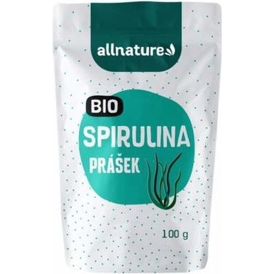 Allnature Spirulina organic powder 100g 1×100g